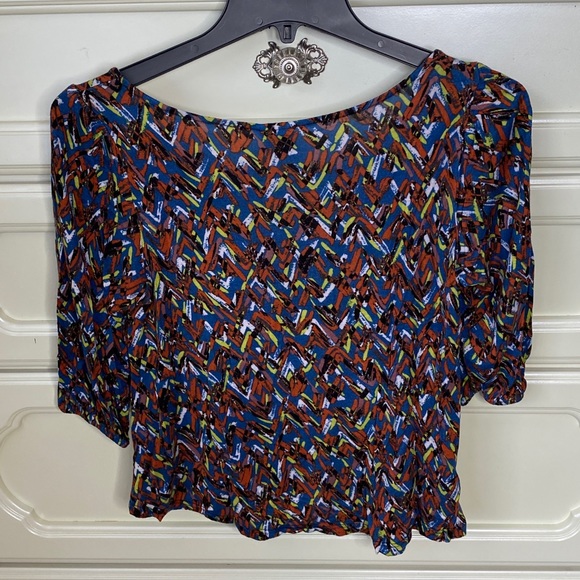 Cropped High-Low top - Picture 2 of 4